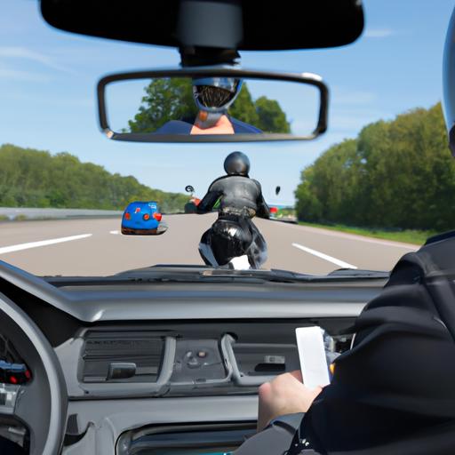 When Traveling Behind a Motorcycle: Ensuring Safe and Responsible Driving
